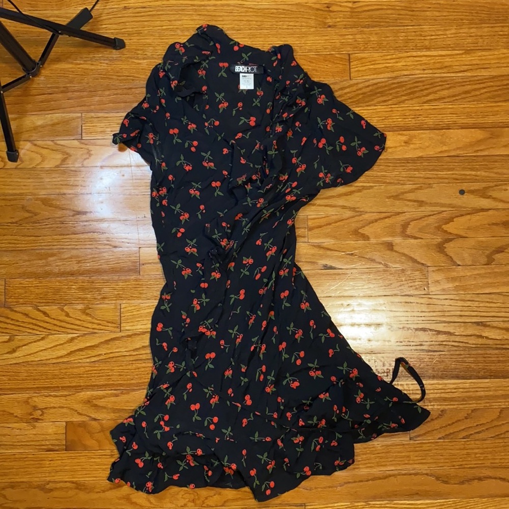 Beach Riot Cherry Wrap Dress